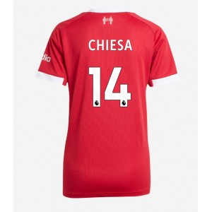 Fotbalové Dres Liverpool Federico Chiesa #14 Dámské Domácí Oblečení 2025-26 Krátký Rukáv